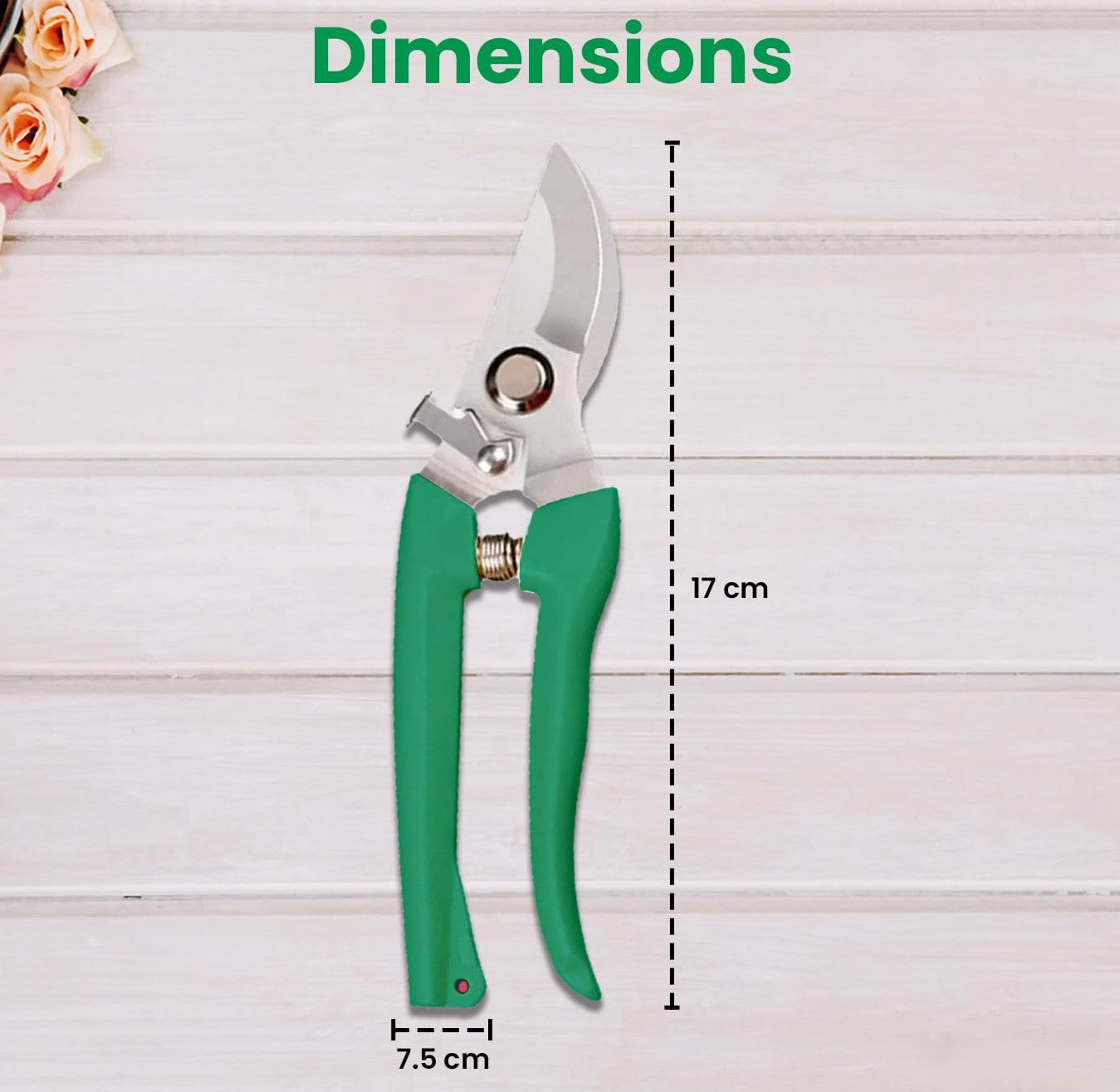 Hand Pruner Cutter - 1 Pc, Heavy Duty Gardening Tools Grass Cutter, Plant Cutter for Home Garden, Wood Branch Trimmer, Garden Tools Grass Cutting Accessories