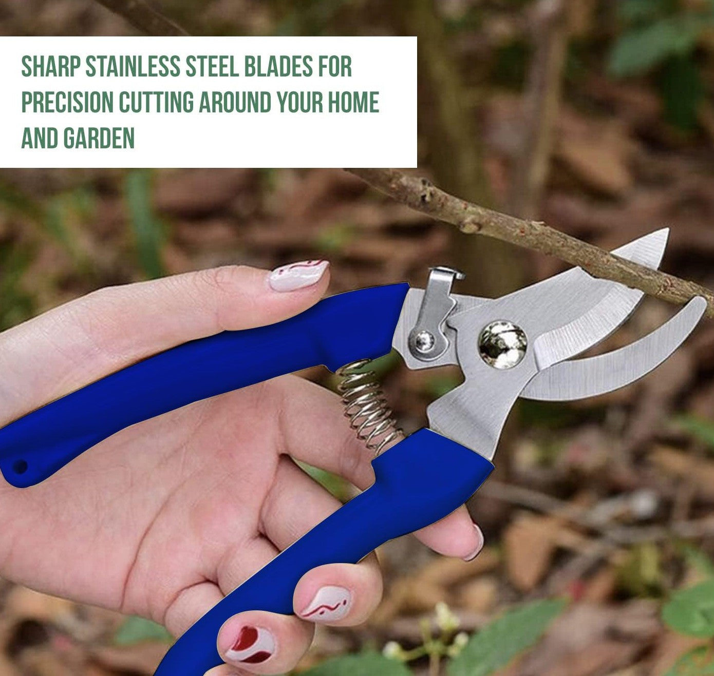 Hand Pruner Cutter - 1 Pc, Heavy Duty Gardening Tools Grass Cutter, Plant Cutter for Home Garden, Wood Branch Trimmer, Garden Tools Grass Cutting Accessories