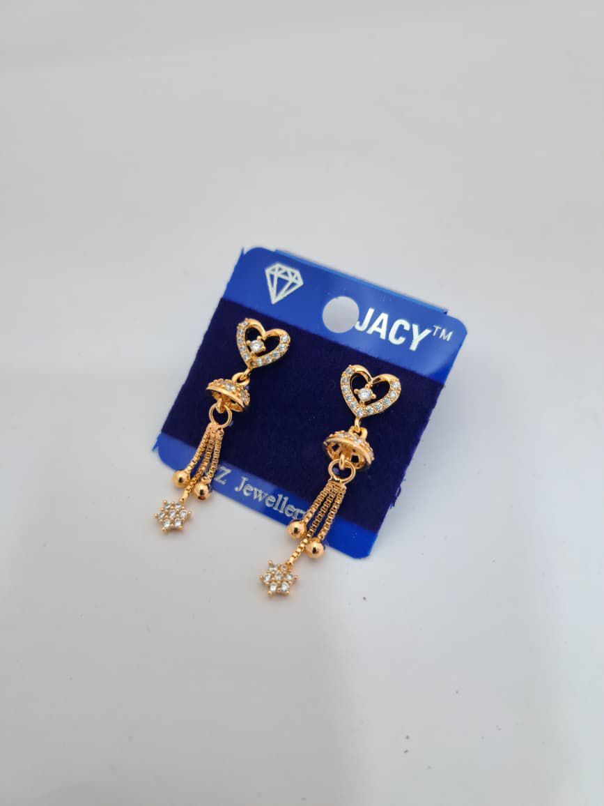 Brass Designer Earring for marriage